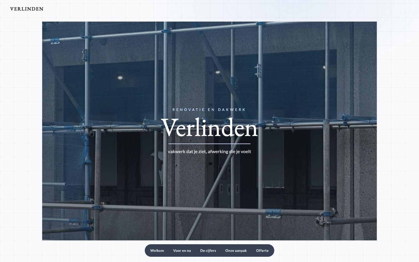 Renovatiewerken Verlinden